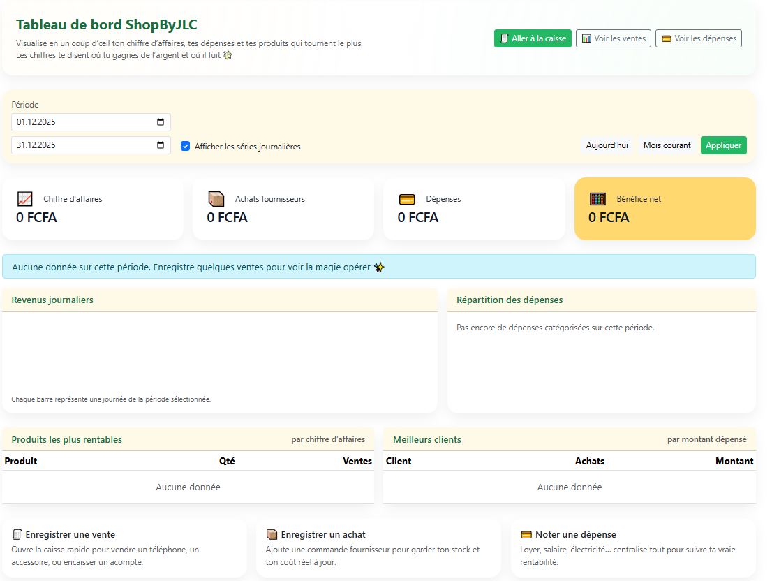 ShopByJLC® – einfaches Warenwirtschaftssystem für kleine Unternehmen